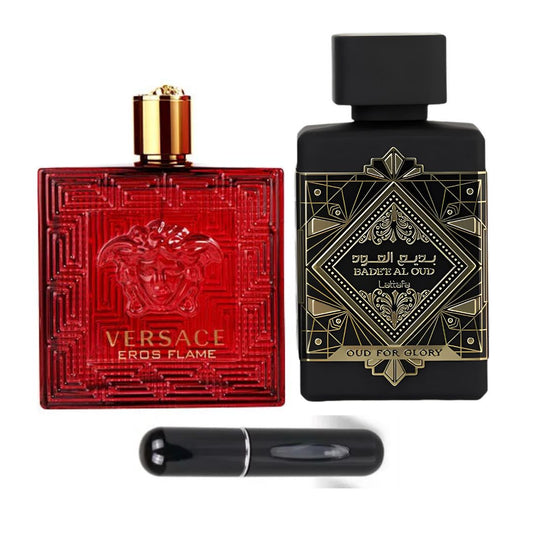 EROS FLAME + OUD FOR GLORY + PERFUMERO