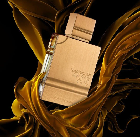 perfume Haramain Amber oud gold Unisex