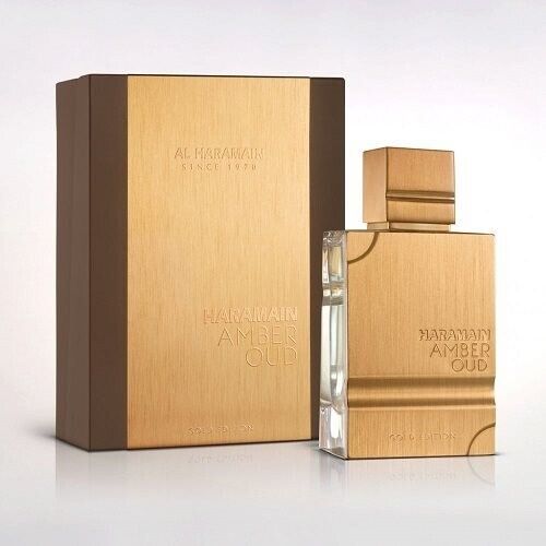 perfume Haramain Amber oud gold Unisex